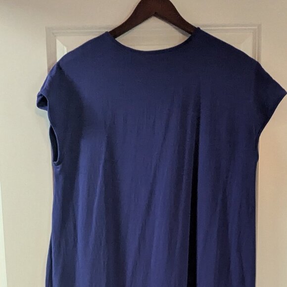 Universal Standard Iconic Geneva Crew Neck Dress - Size S (14/16) in Lapis - Picture 4 of 4